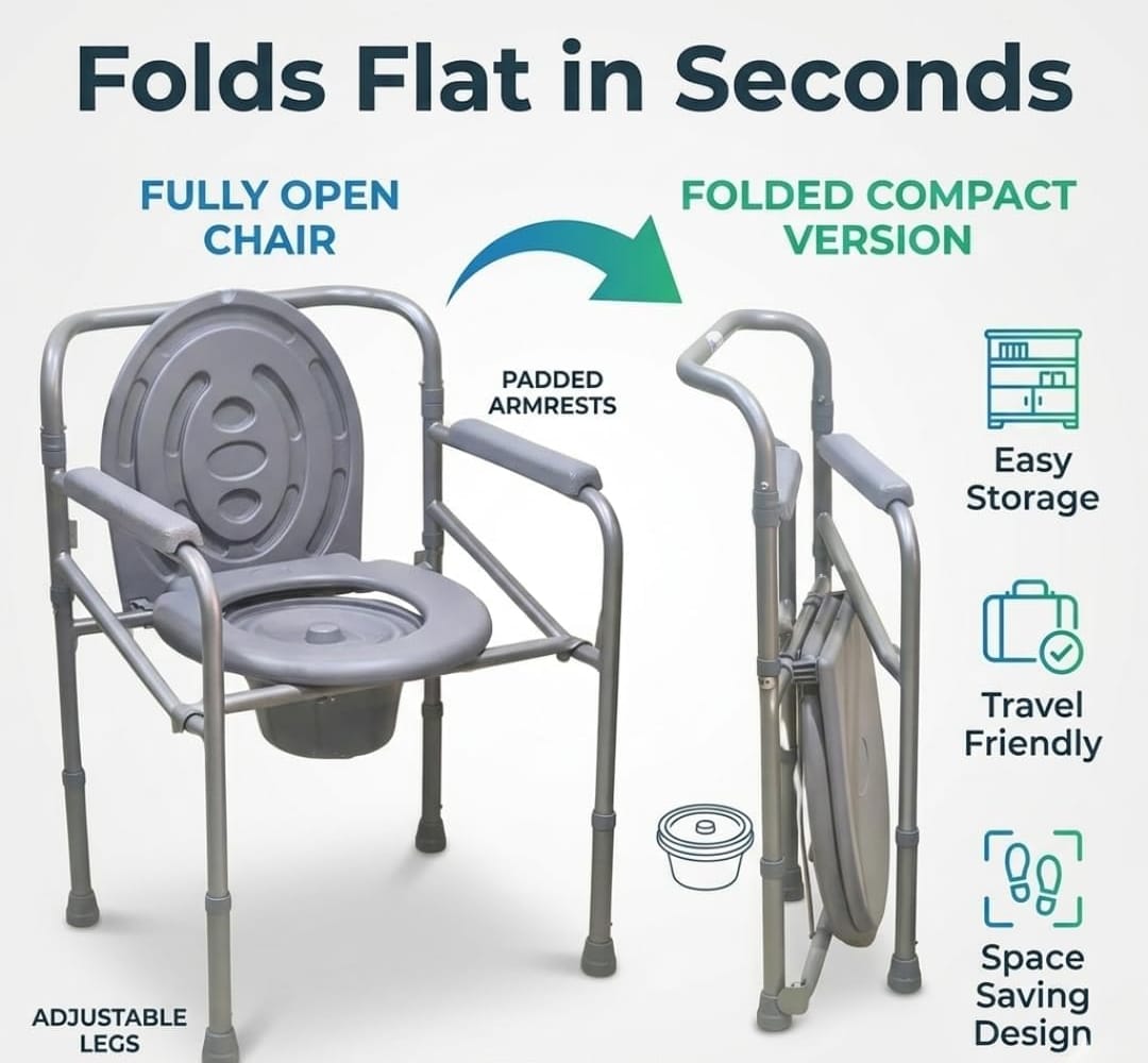 PRE-COMODE CHAIR PLAIN CC24 - Image 2