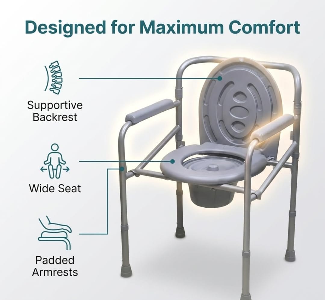 PRE-COMODE CHAIR PLAIN CC24 - Image 4