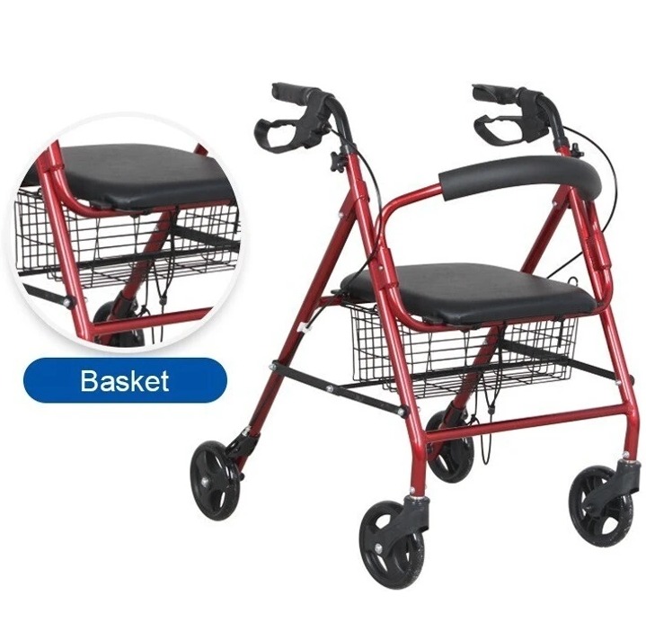 ROLLATOR WALKER WITH 4 WHEEL - Image 2